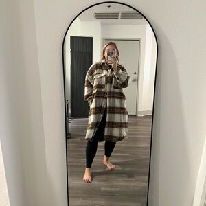 Oversized womens Shacket